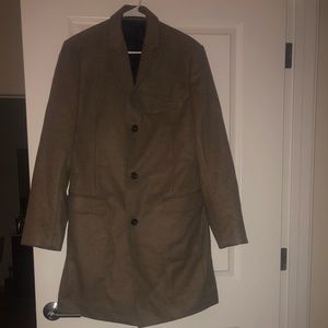 J.CREW LUDLOW TOPCOAT IN WOOL-CASHMERE, TAN